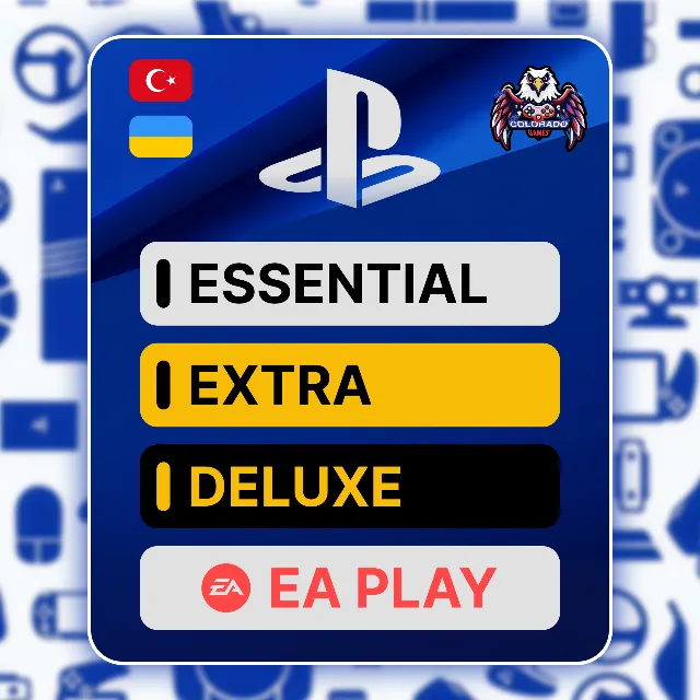 PS PLUS DELUXE EXTRA ESSENTIAL EA PLAY | 1-12 МЕСЯЦЕВ