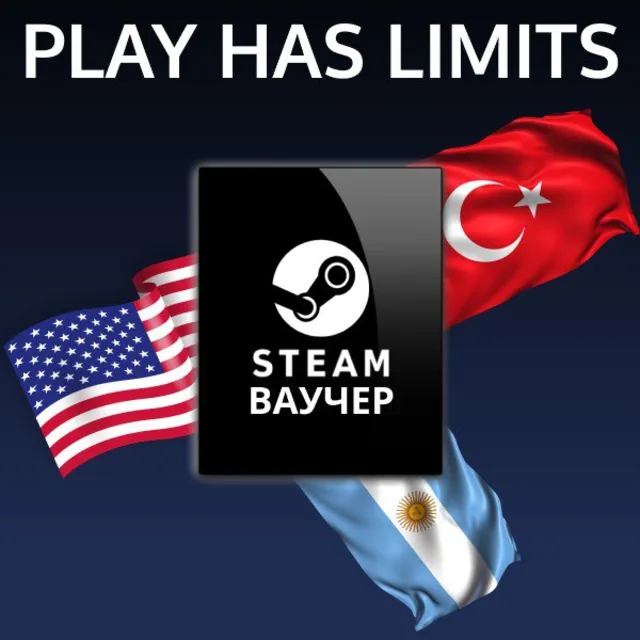 🔑 Ваучеры Пополнение STEAM 5/10/20/30/50/100