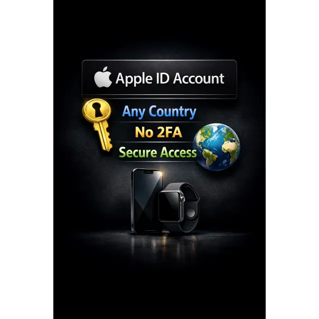 🌍 Apple ID Аккаунт | Любая страна | Без 2FA | Надёжный доступ 📱