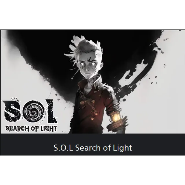 💥S.O.L Search of Light 🔵 PS4/PS5 🔴ТУРЦИЯ🔴