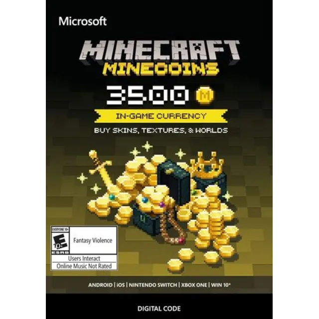 MINECRAFT COIN 3500🎈МАЙНКРАФТ КОИН МАЙНКОИН🎈MINECOIN