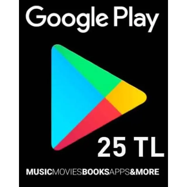 ⛳️Google Play💥25 TL💥❗️ Турция❗️🔥 Ключ - Автовыдача🔥