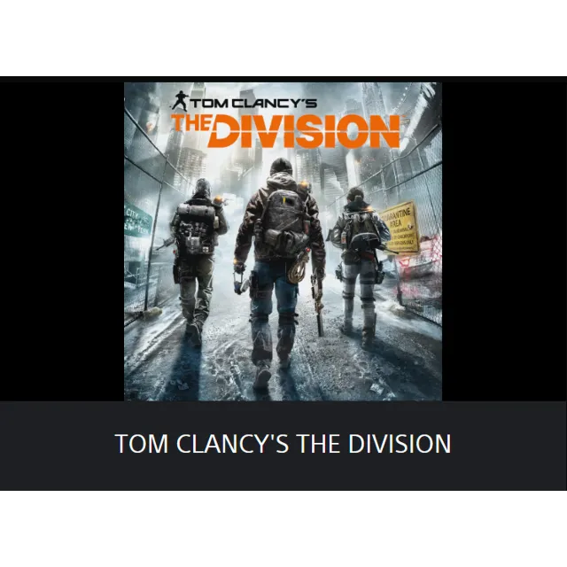 💥TOM CLANCY'S THE DIVISION 🔵 PS4/PS5 🔴ТУРЦИЯ🔴