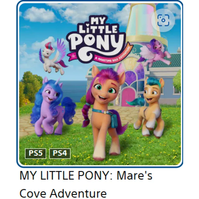 💥MY LITTLE PONY: Mare's Cove Adventure 🔵  PS5 🔴ТR🔴