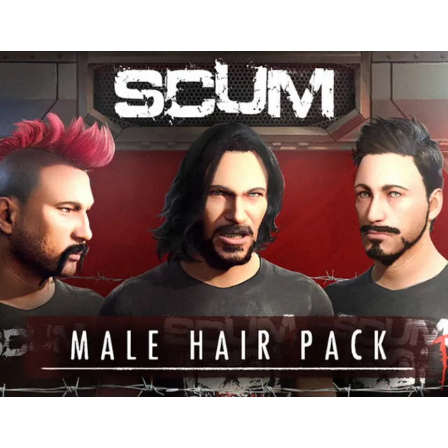 SCUM Male Hair Pack DLC (steam key)