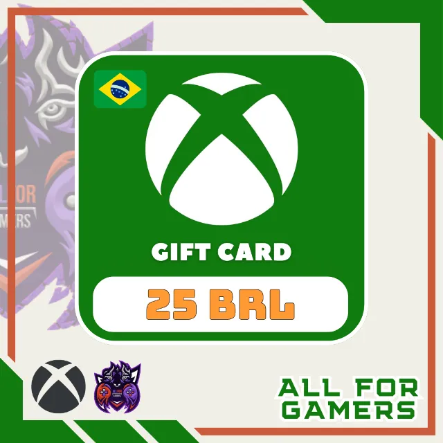 ❎Xbox Live Gift Card 25 BRL (ТОЛЬКО Бразилия) 🇧🇷