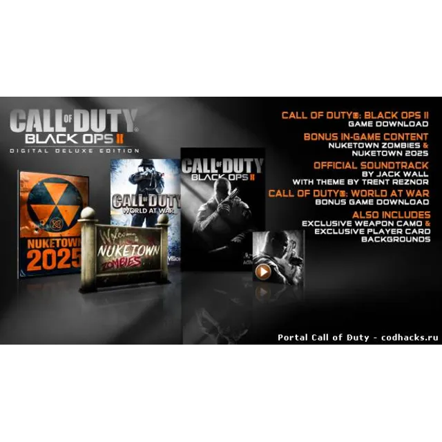 Call Of Duty: Black ops 2 + Call Of Duty: World at War +длс к BO 2 + РУССКИЙ ЯЗЫК🔑