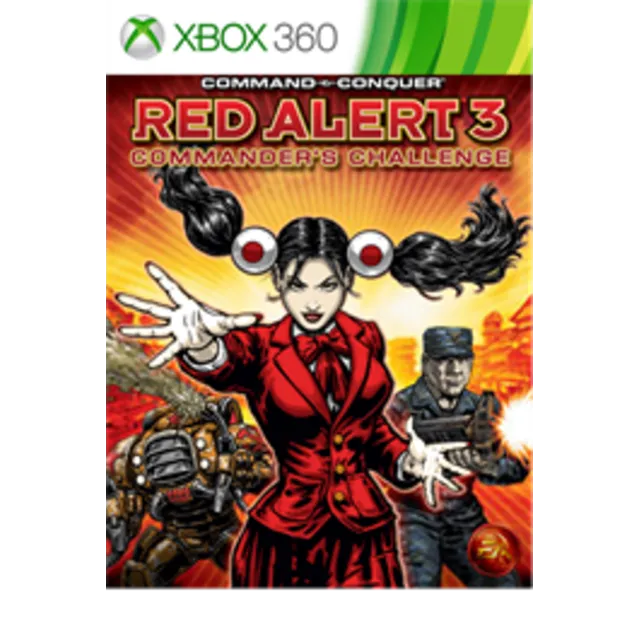 Command Conquer Red Alert 3 Commander's Challenge XBOX