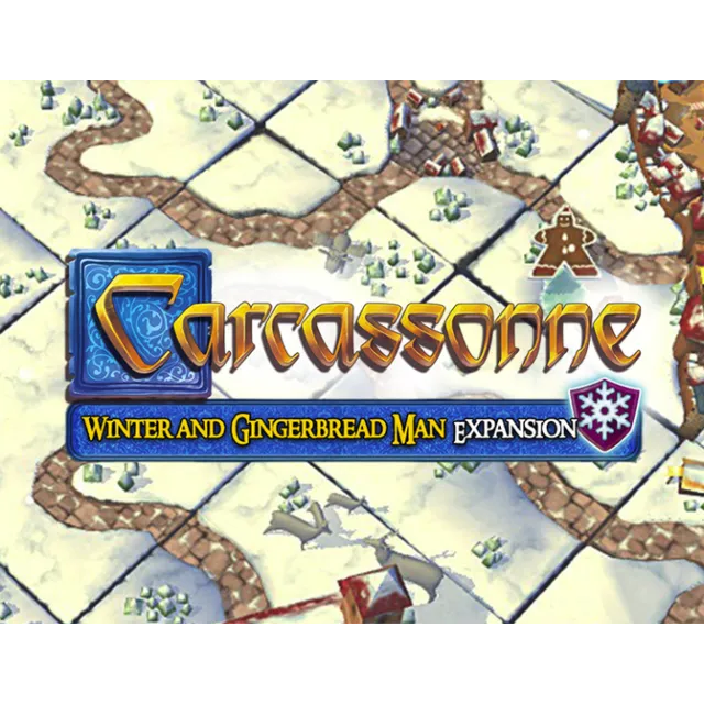 Carcassonne Winter and Gingerbread Man (steam key) DLC