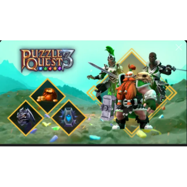 ✅Puzzle Quest 3 bonus pack✅Xbox/PC