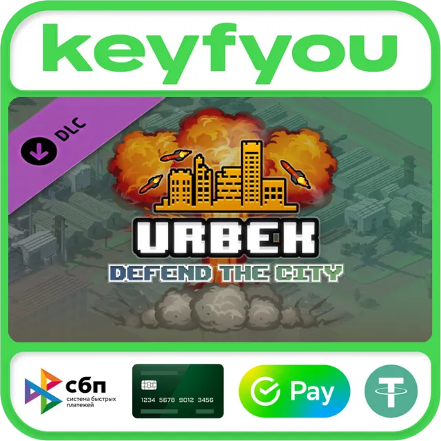 Urbek City Builder - Defend the City / STEAM DLC КЛЮЧ🔥