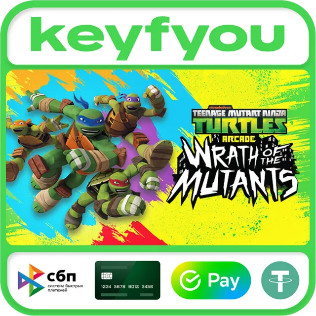 Teenage Mutant Ninja Turtles Arcade: Wrath of the Mutants / STEAM КЛЮЧ 🔥