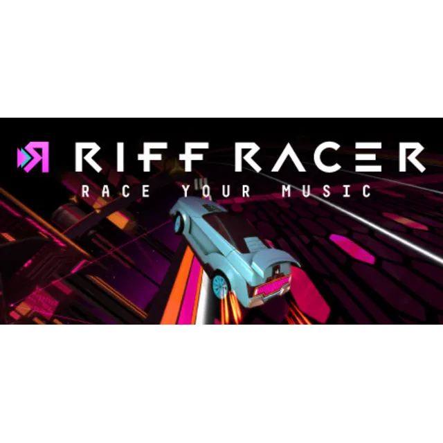 Riff Racer - Race Your Music! (Steam Key/Region Free)