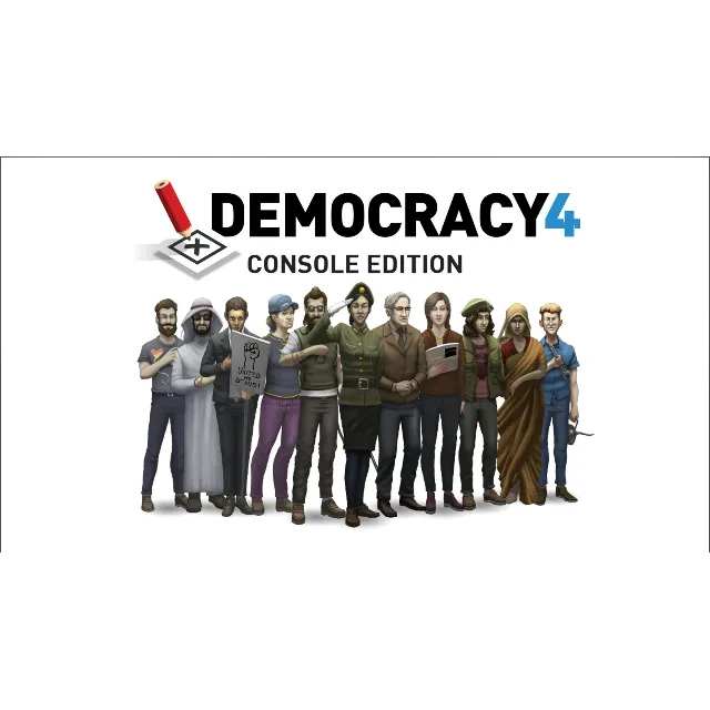 💥Democracy 4: Console Edition 🔵PS4/PS5 🔴ТR🔴