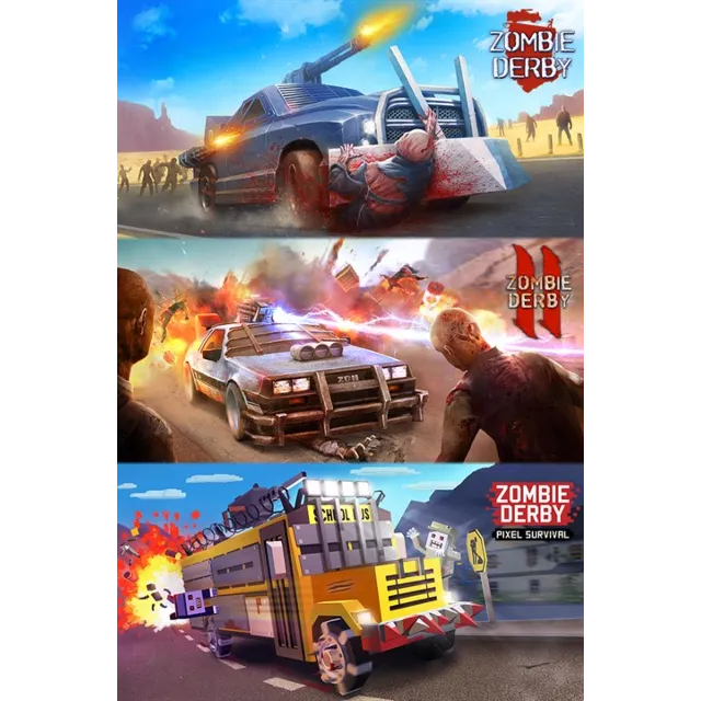 ✅ Zombie Derby Collection Xbox One|X|S активация