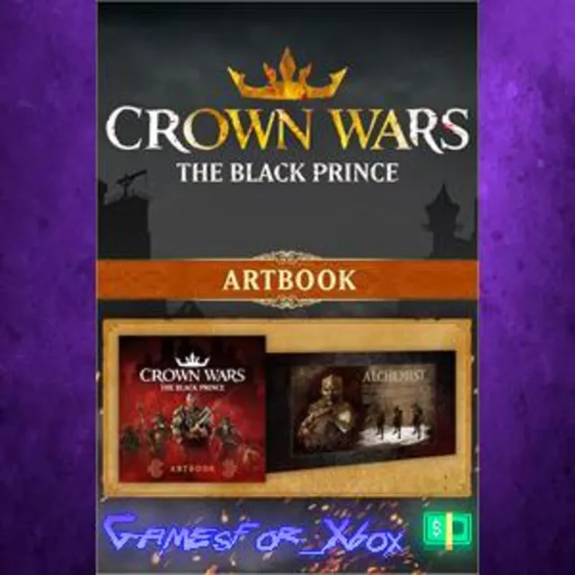 ☀️Crown Wars - Artbook XBOX