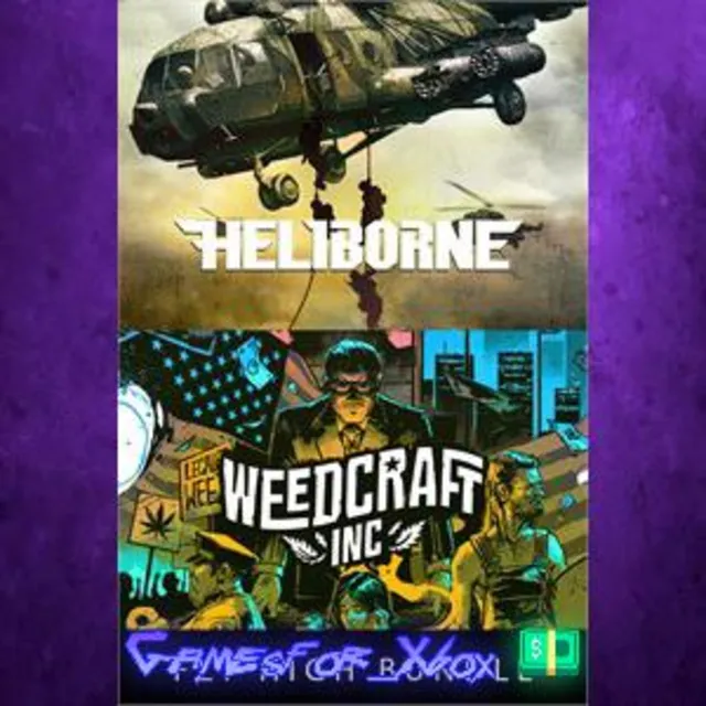 ☀️Weedcraft Inc + Heliborne - Fly High Bundle XBOX