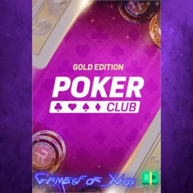 ☀️Poker Club Gold Edition XBOX