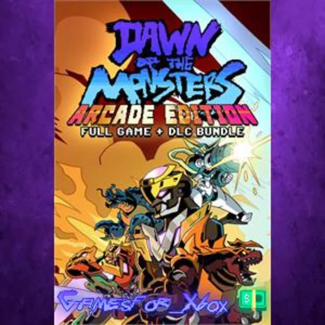 ☀️Dawn of the Monsters Full Game plus Arcade + Character DLC Pack Bundle XBOX