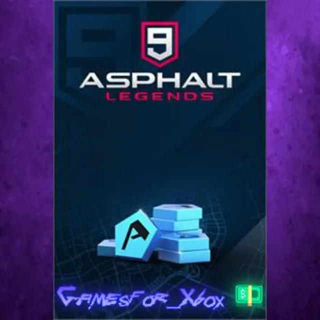 ☀️Asphalt 9 - 40 Tokens XBOX