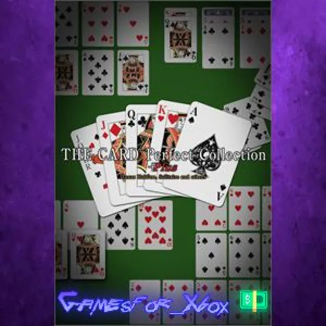 ☀️THE CARD Perfect Collection Plus Texas Hold ’em, Solitaire and others XBOX