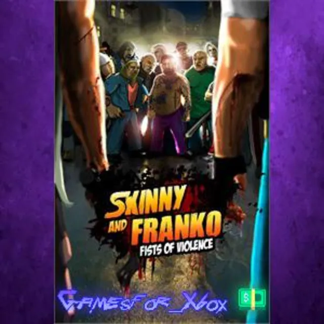 ☀️Skinny and Franko Fists of Violence XBOX