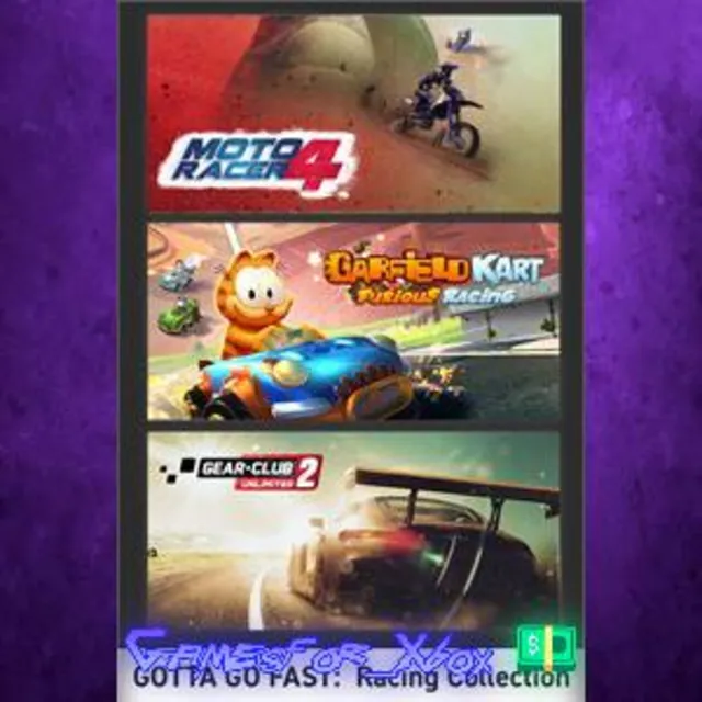 ☀️GOTTA GO FAST Racing Collection XBOX