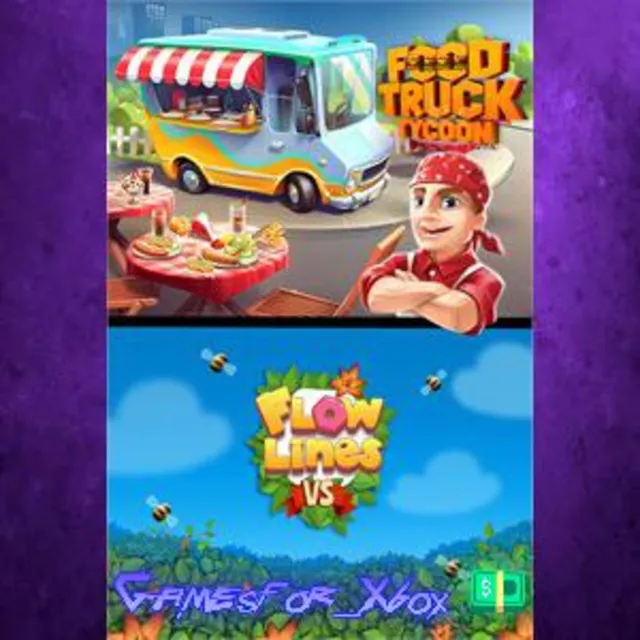 ☀️Food Truck Tycoon + Flowlines VS XBOX