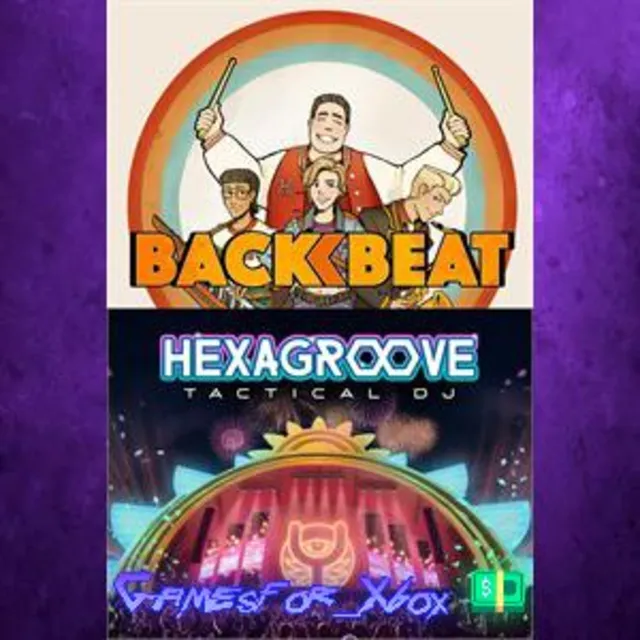 ☀️Backbeat and Hexagroove -- Music Strategy Bundle XBOX