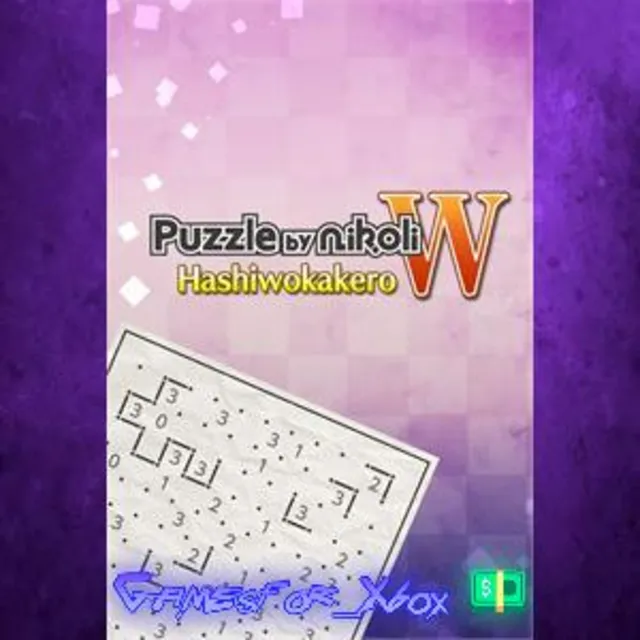 ☀️Puzzle by Nikoli W Hashiwokakero XBOX