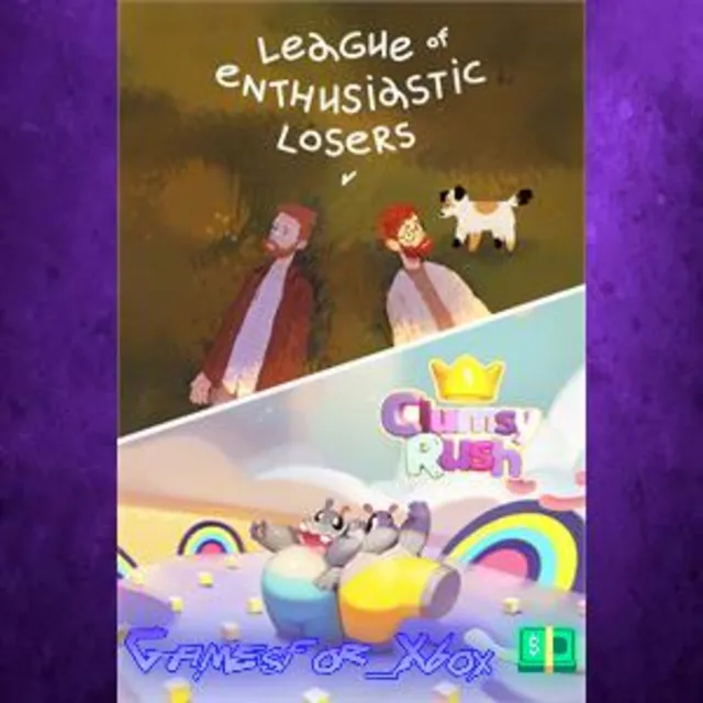 ☀️League of Enthusiastic Losers + Clumsy Rush XBOX