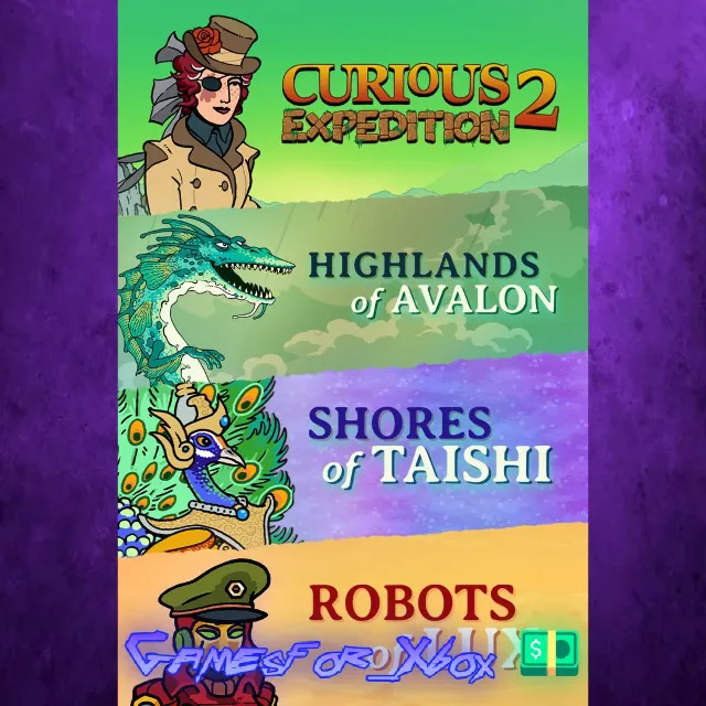 ☀️Curious Expedition 2 Bundle XBOX