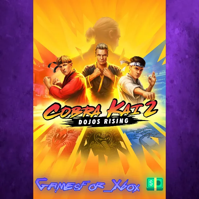 ☀️Cobra Kai 2 Dojos Rising XBOX