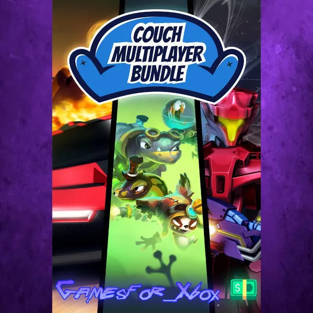 ☀️Couch Multiplayer Bundle Genetic Disaster, Super Cyborg ... XBOX