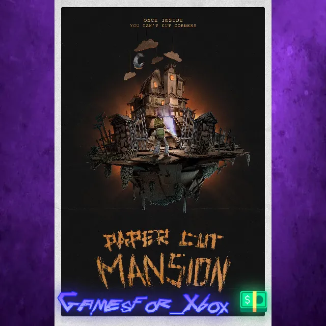 ☀️Paper Cut Mansion XBOX