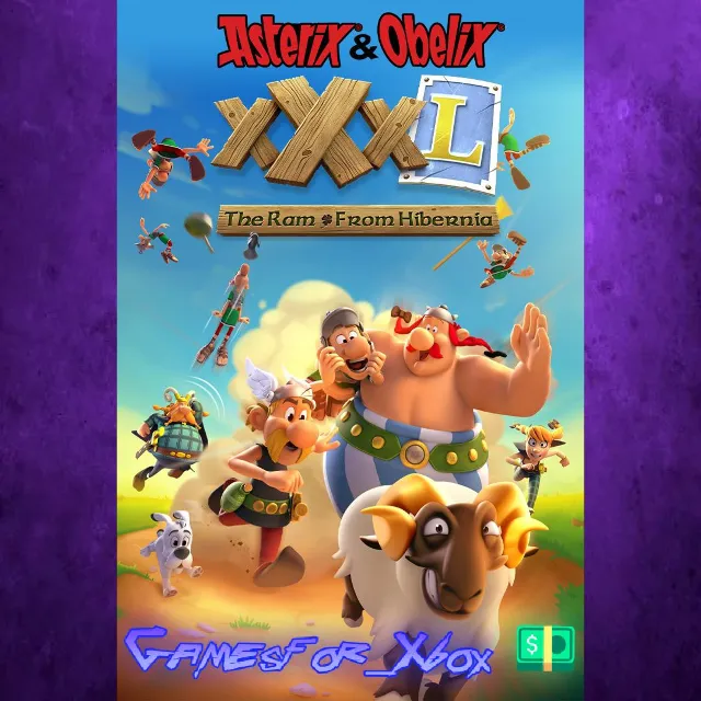 ☀️Asterix &amp; Obelix XXXL  The Ram of Hibernia XBOX