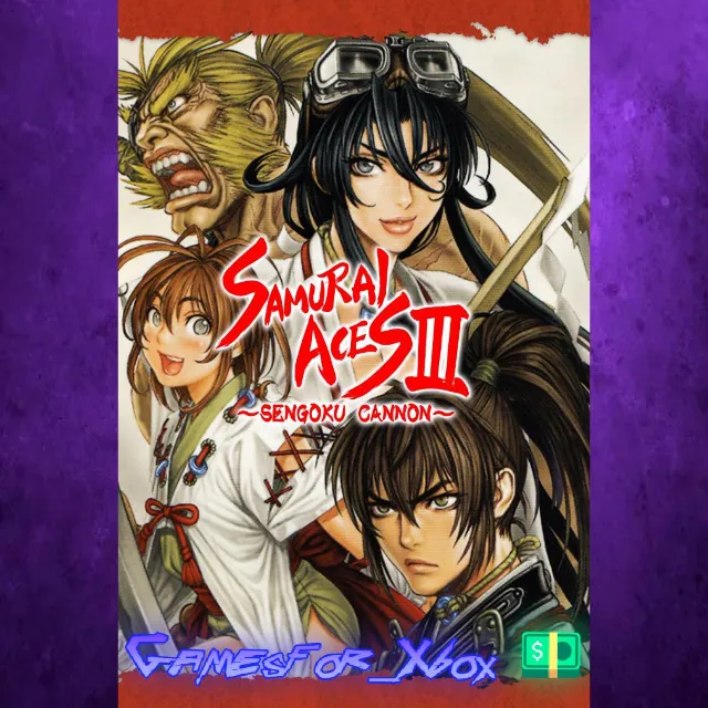 ☀️Samurai Aces III Sengoku Cannon XBOX