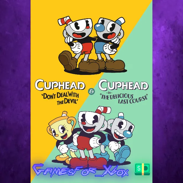 ☀️Cuphead &amp; The Delicious Last Course XBOX