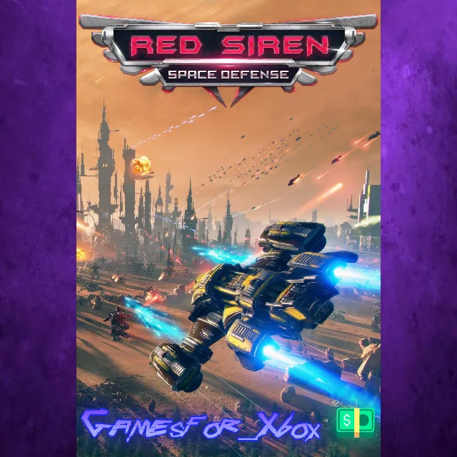 ☀️Red Siren Space Defense XBOX