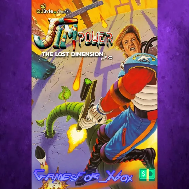 ☀️QUByte Classics - Jim Power The Lost Dimension Collectio... XBOX
