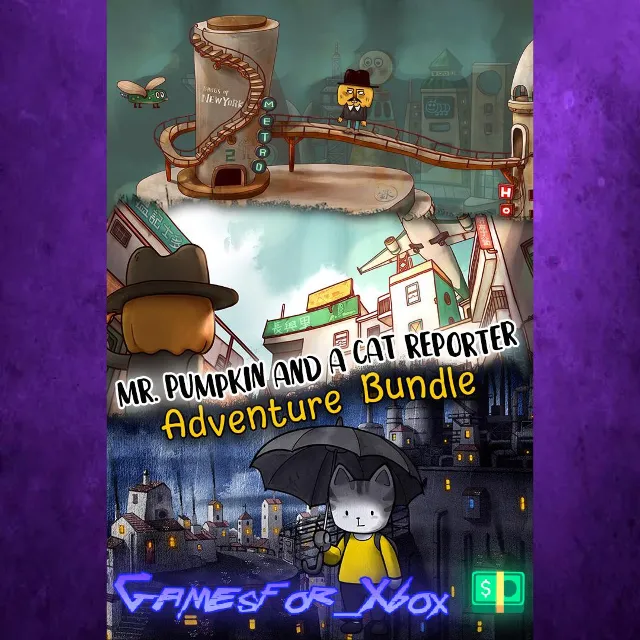 ☀️Mr. Pumpkin Adventure Mr. Pumpkin 2 Kowloon walled city ... XBOX