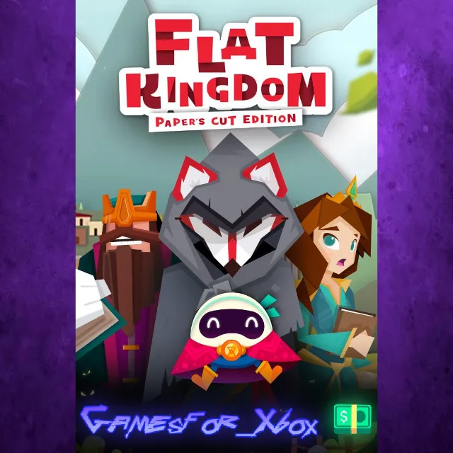 ☀️Flat Kingdom Paper’s Cut Edition XBOX