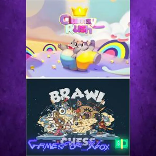☀️Clumsy Rush + Brawl Chess Family Bundle XBOX