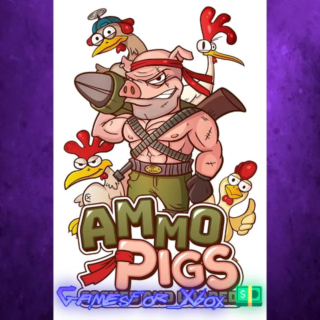 ☀️Ammo Pigs Cocked and Loaded XBOX