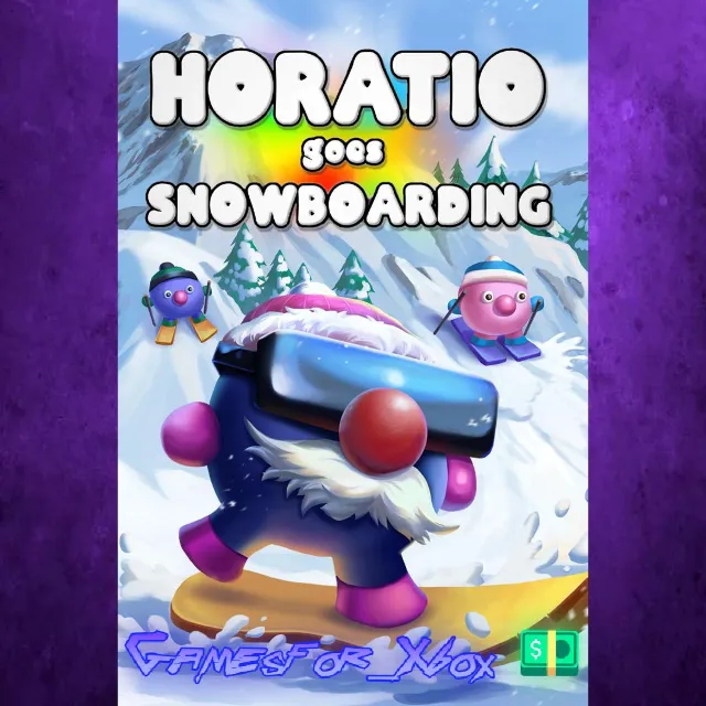 ☀️Horatio Goes Snowboarding XBOX