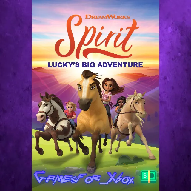 ☀️DreamWorks Spirit Lucky’s Big Adventure XBOX