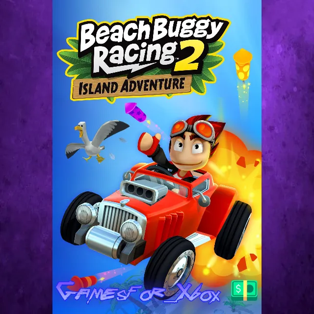 ☀️Beach Buggy Racing 2 Island Adventure XBOX