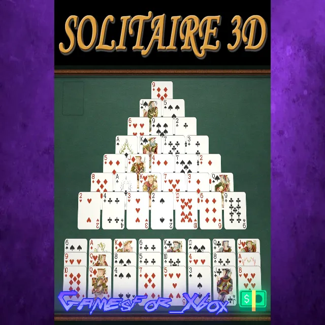☀️Solitaire 3D XBOX