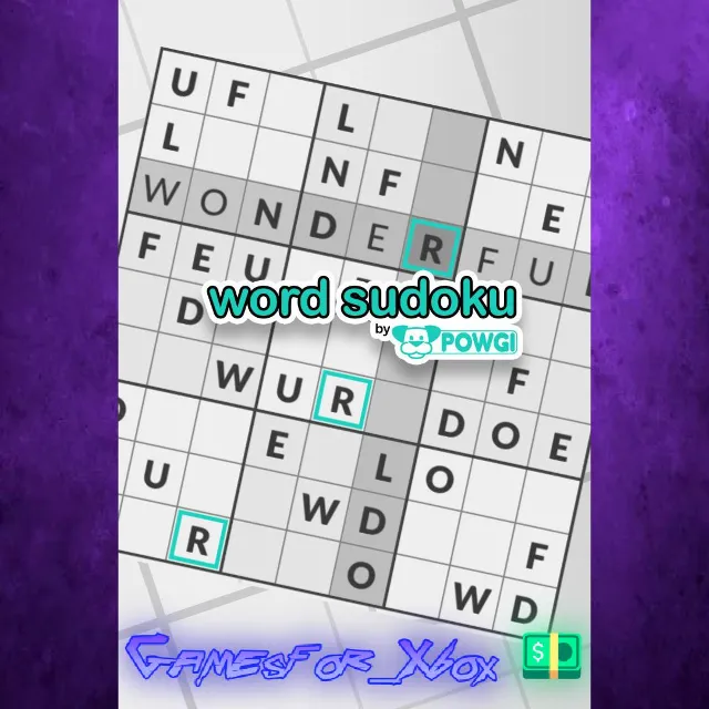 ☀️Word Sudoku by POWGI XBOX