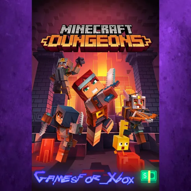 ☀️Minecraft Dungeons XBOX